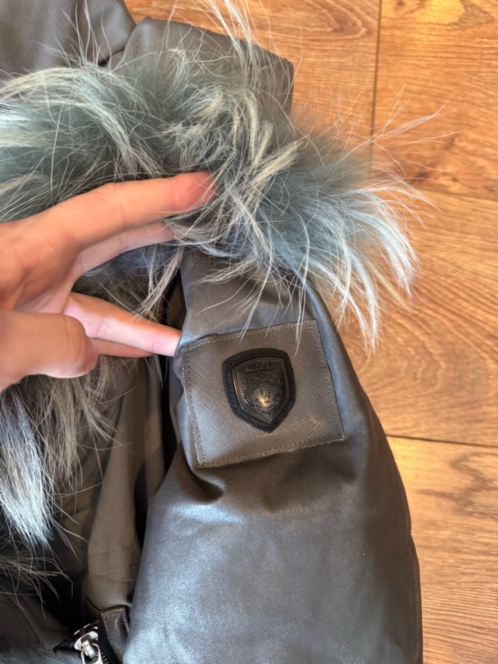Rudsak coat medium fur leather - Picture 9 of 10